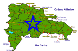 Mapa peque&ntilde;a de la Rep&uacute;blica Dominicana